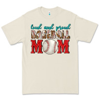 Loud And Proud Baseball Mom Premium Tee | Teevron