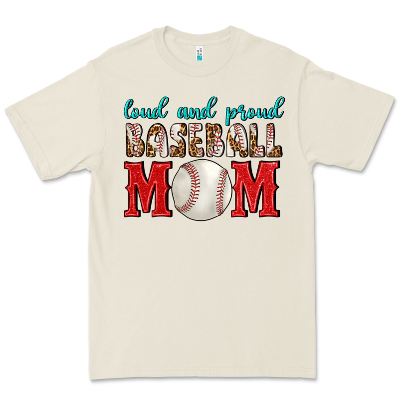 Loud And Proud Baseball Mom Premium Tee by BundleAndBundleShop | Teevron