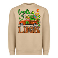 Mushroom St. Patrick's Day loads of truck Heavyweight Sweatshirt - OliviaCreatesArt