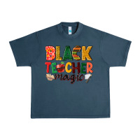 Midnight Navy black teacher magic Urban Heavy Tee - NancyCooperArtShop