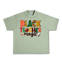 Oil Green black teacher magic Urban Heavy Tee - NancyCooperArtShop