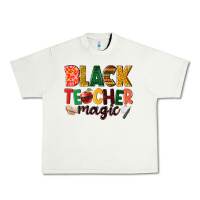 Pistachio black teacher magic Urban Heavy Tee - NancyCooperArtShop