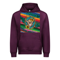 Mauve Wine western baby goat Urban Hoodie - BarkalooDesign