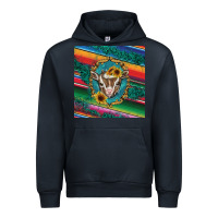 Navy western baby goat Urban Hoodie - BarkalooDesign