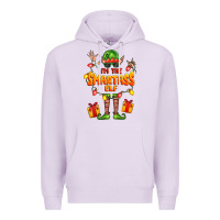 Lilac im the smartass elf Premium Hoodie - FaDigitalArtStudio