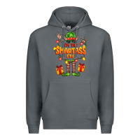 Rock im the smartass elf Premium Hoodie - FaDigitalArtStudio