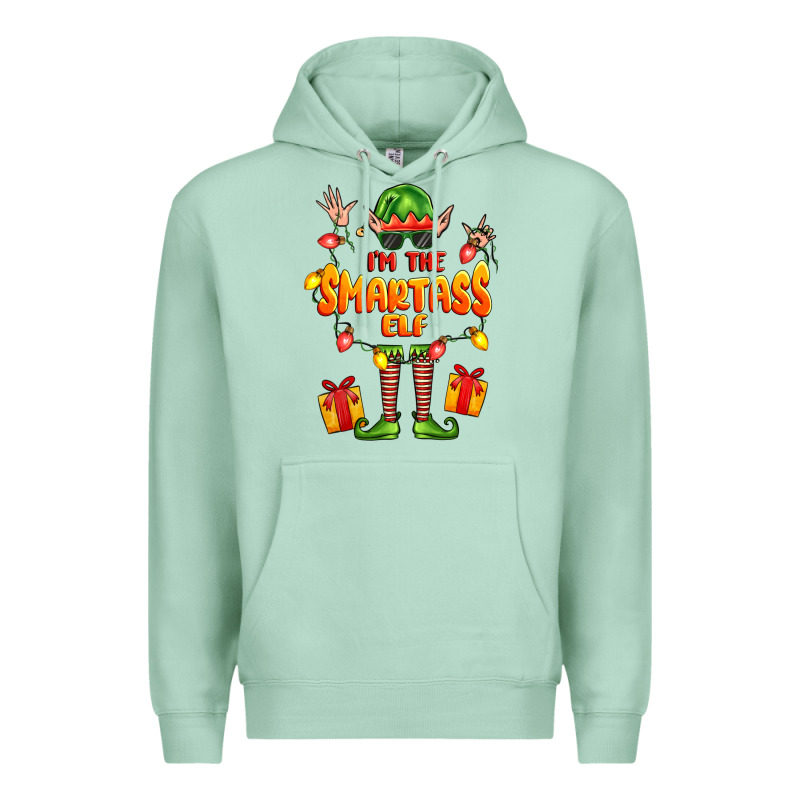 Im The Smartass Elf Premium Hoodie by FaDigitalArtStudio | Teevron