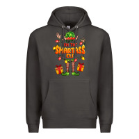 Smoke im the smartass elf Premium Hoodie - FaDigitalArtStudio