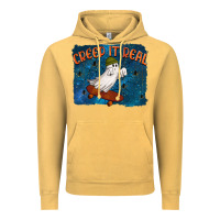 Vintage Mustard Creep It Real Vintage Hoodie - texasbilliewilder