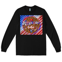 Black American babe Long Sleeve Tee - TumblerDesignByShophia