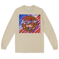 Mushroom American babe Long Sleeve Tee - TumblerDesignByShophia