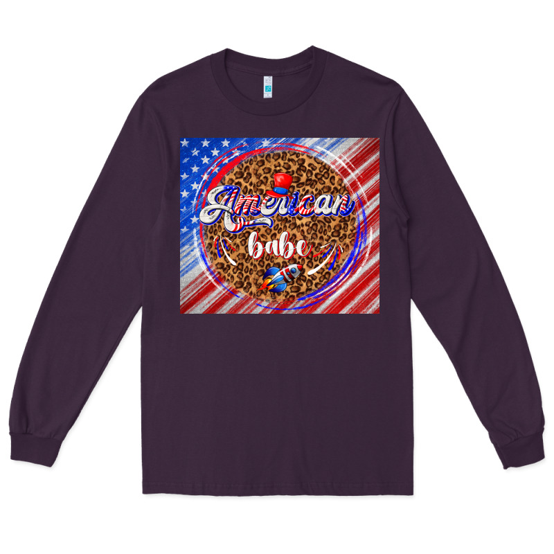 American Babe Long Sleeve Tee by TumblerDesignByShophia | Teevron