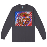 Smoke American babe Long Sleeve Tee - TumblerDesignByShophia