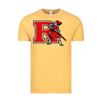 Vintage Mustard scarlet knights 2 (rutgers) Vintage Tee - DesigneFamous