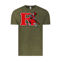 Vintage Olive scarlet knights 2 (rutgers) Vintage Tee - DesigneFamous