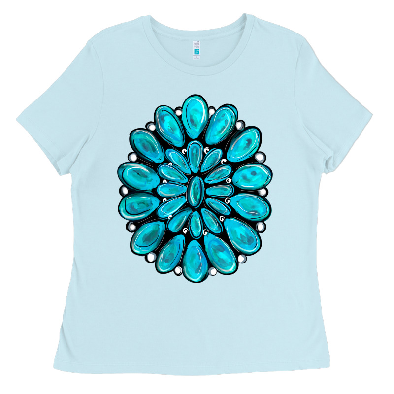 Turquoise Gemstone Jewelny Ladies Tee by RanaPortraitStore | Teevron