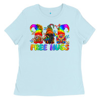 Lgbtq Free Hugs Gnomes Ladies Tee | Teevron