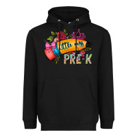 Black little miss prek Heavyweight Hoodie - CowhideDigitalArt