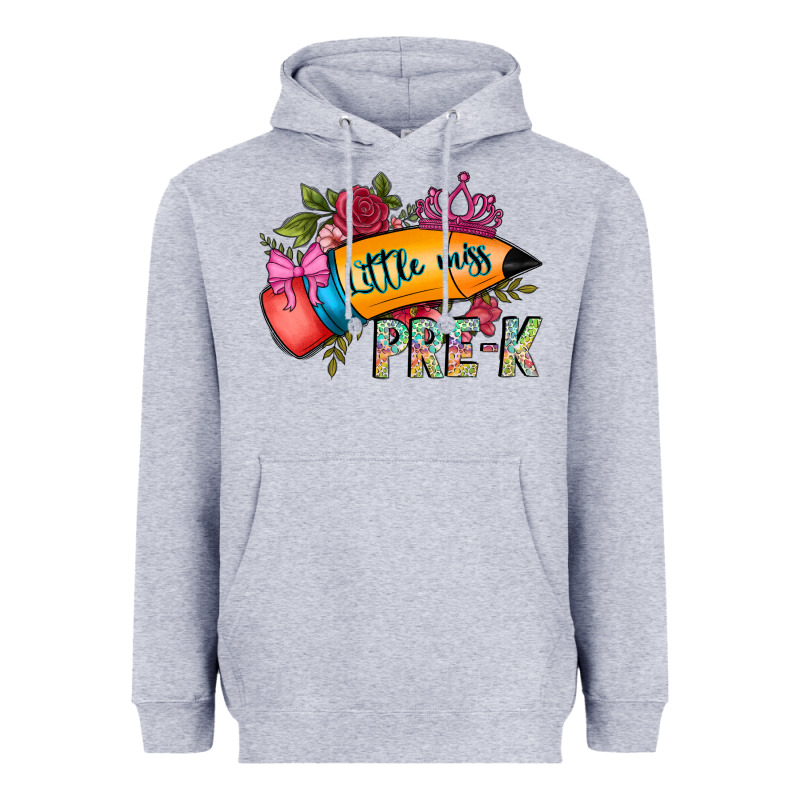 Little Miss Prek Heavyweight Hoodie by CowhideDigitalArt | Teevron