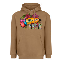 Toasted Coconut little miss prek Heavyweight Hoodie - CowhideDigitalArt
