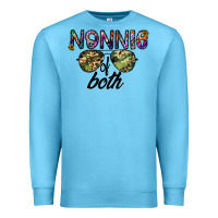 Ocean Blue nonnie of both Premium Sweatshirt - CowhideDigitalArt