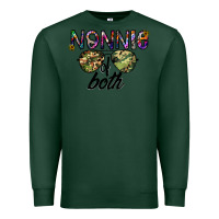 Sports Green nonnie of both Premium Sweatshirt - CowhideDigitalArt