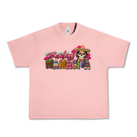 Salmon Badass Mamacita Urban Heavy Tee - texasbilliewilder