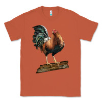Copper american game rooster standing Classic Tee - LillyAllenDesigns