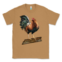Toasted Coconut american game rooster standing Classic Tee - LillyAllenDesigns