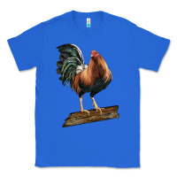 True Royal american game rooster standing Classic Tee - LillyAllenDesigns