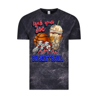 Cloud Black Grab your joe let's go Basketball Vintage Tee - NancyCooperArtShop