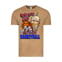 Vintage Camel Grab your joe let's go Basketball Vintage Tee - NancyCooperArtShop