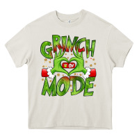 Cream christmas Heavy Core Tee - MaliasSmallBusiness