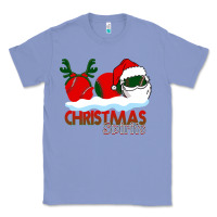 Colony Blue Christmas Spirits Baseball Classic Tee - Bettercallsaul