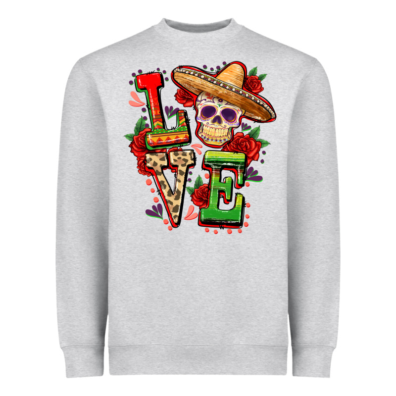 Cinco De Mayo Love Heavyweight Sweatshirt by FaDigitalArtStudio | Teevron