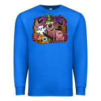 True Royal halloween pigs Premium Sweatshirt - SublimationCraftShop