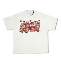 Pistachio Cafecito y Chisme Coffee Cups Urban Heavy Tee - texasbilliewilder