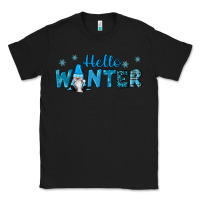 Black hello winter gnomes Classic Tee - RanaPortraitStore