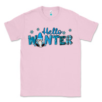 Bubblegum Pink hello winter gnomes Classic Tee - RanaPortraitStore