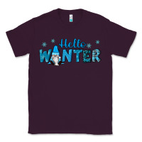 Plum hello winter gnomes Classic Tee - RanaPortraitStore