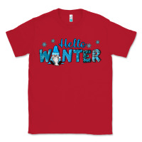 Red hello winter gnomes Classic Tee - RanaPortraitStore