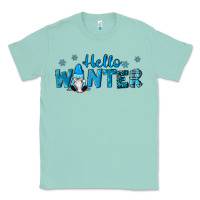 Seafoam hello winter gnomes Classic Tee - RanaPortraitStore