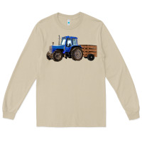 Mushroom Farm Tractor Long Sleeve Tee - RanaPortraitStore