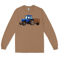 Toasted Coconut Farm Tractor Long Sleeve Tee - RanaPortraitStore