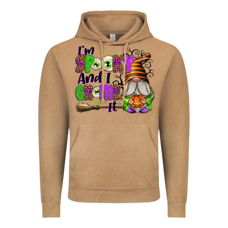I'm Spooky And I Gnome It Vintage Hoodie by texasbilliewilder | Teevron