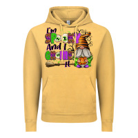 Vintage Mustard I'm Spooky and I Gnome It Vintage Hoodie - texasbilliewilder