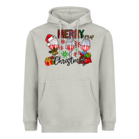 Moon Dust Merry Christmas Heavyweight Hoodie - CowhideDigitalArt