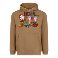 Toasted Coconut Merry Christmas Heavyweight Hoodie - CowhideDigitalArt