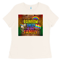 Bone I'm The Rainbow Sheep Of The Family Tumbler Ladies Tee - BundleAndBundleShop