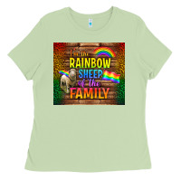 Matcha I'm The Rainbow Sheep Of The Family Tumbler Ladies Tee - BundleAndBundleShop